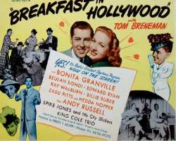 She made a radio program appearance in 1952 in the show Stars in the Air for one episode.
